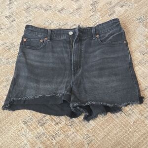 American Eagle Outfitters Dark Gray Jean Shorts
